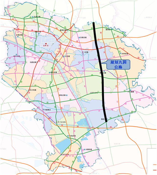 寶坻區九園公路改建項目